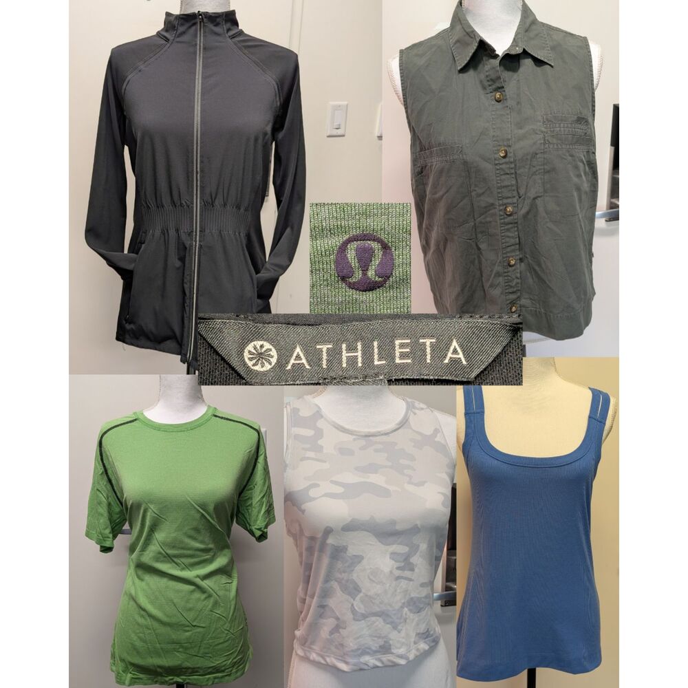Women's Active Lifestyle Medium Lot (Athleta, Lululemon)
